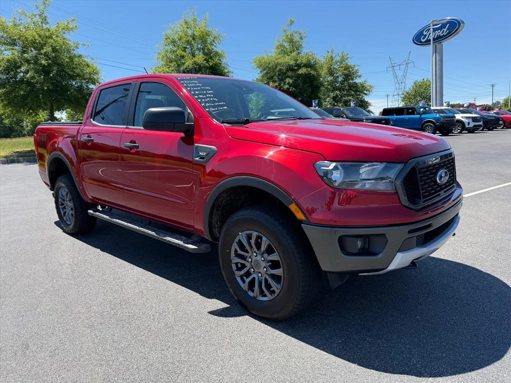 Used 2021 Red Ford XLT image 2
