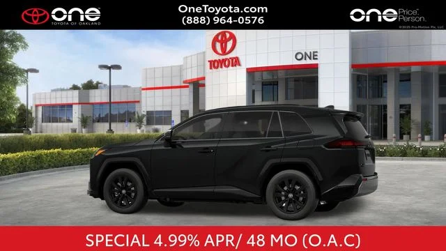 New 2026 Black Toyota SE image 8