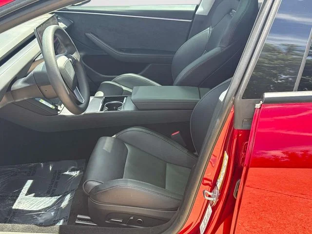 Used 2025 Ultra Red Tesla Performance image 15
