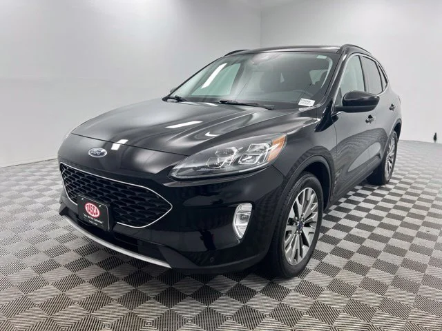 Used 2022 Black Ford Titanium image 2