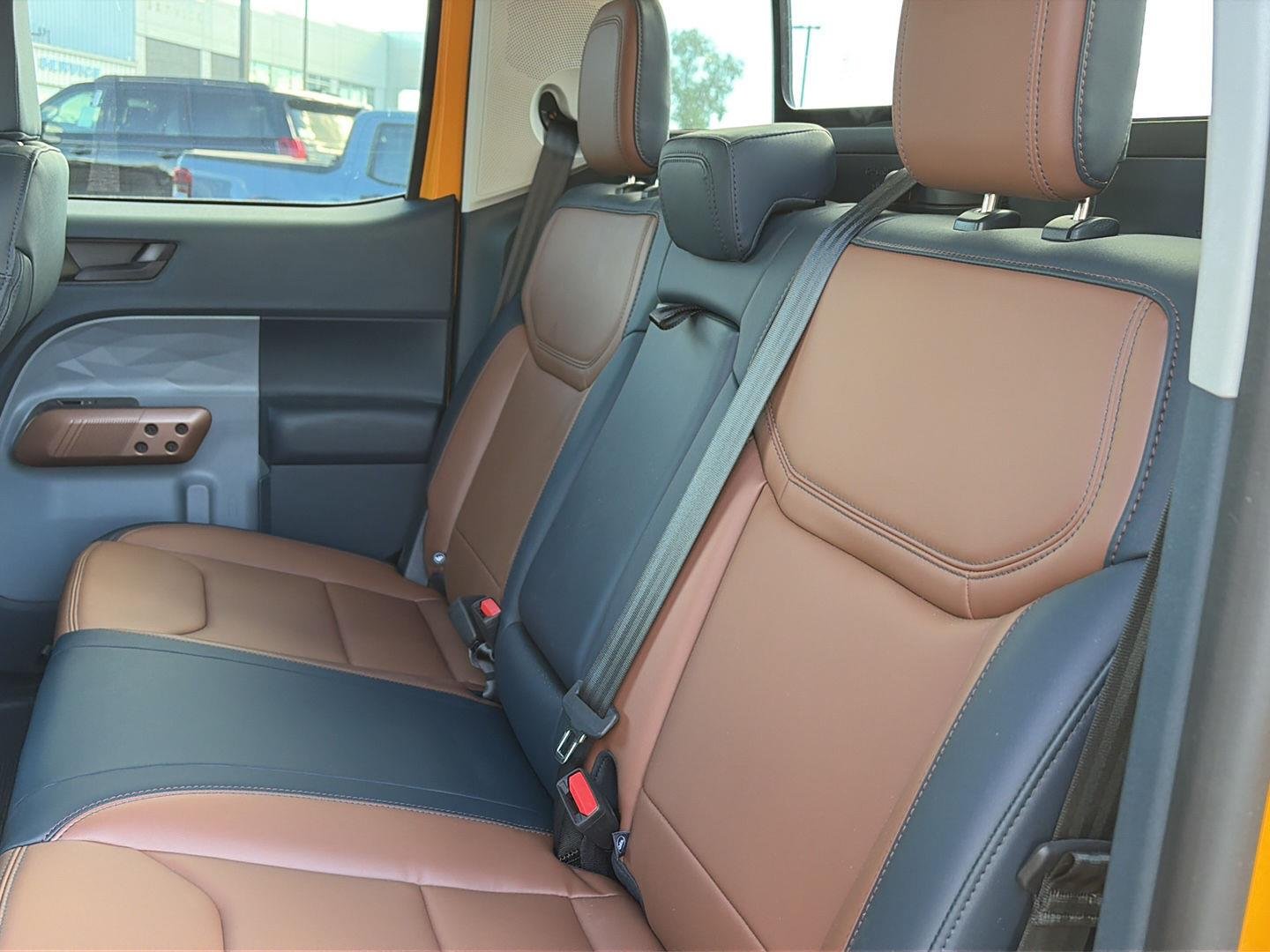 Used 2023 Cyber Orange Metallic Tri-Coat Ford LARIAT image 9