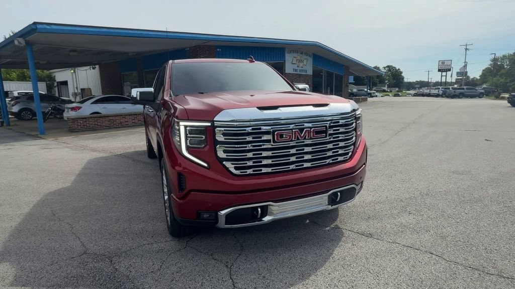 Used 2024 Volcanic Red Tintcoat GMC Denali image 3