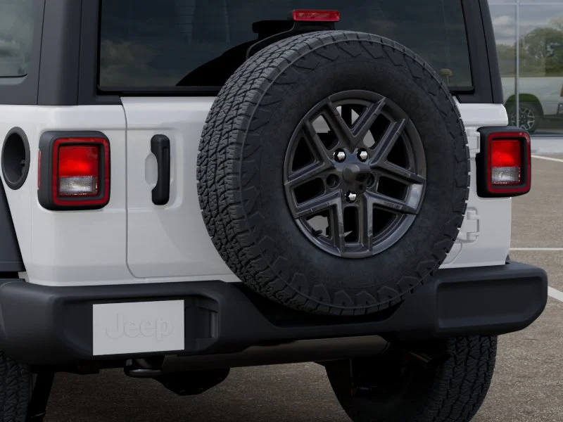 New 2026 Bright White Clear-Coat Exterior Paint Jeep Sport S image 41