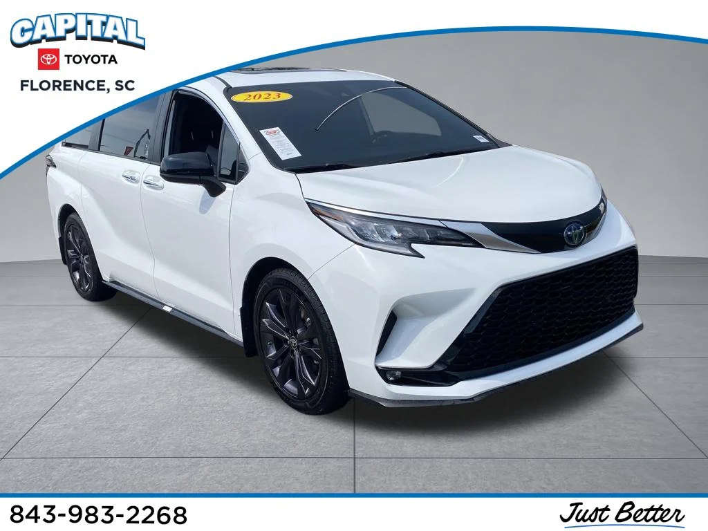 Used 2023 White Toyota XSE image 1