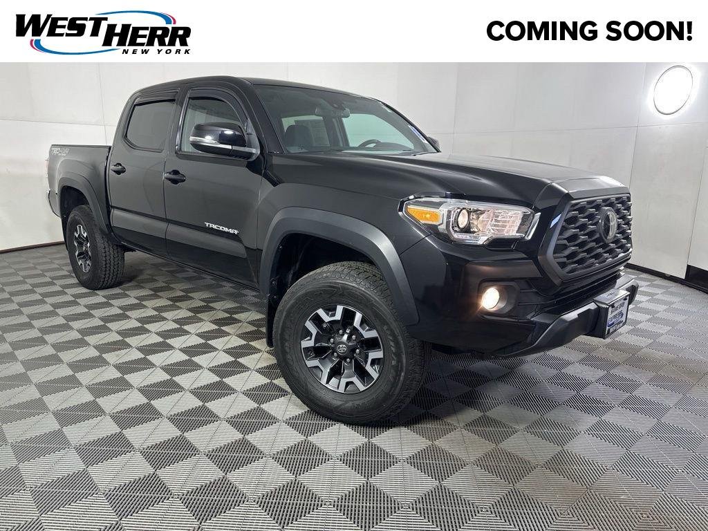 Used 2021 Midnight Black Metallic Toyota TRD Off-Road image 1