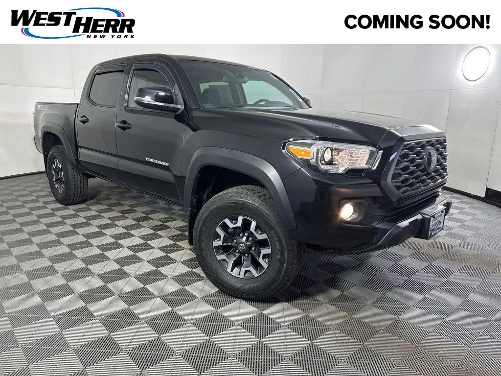 Used 2021 Midnight Black Metallic Toyota TRD Off-Road image 1