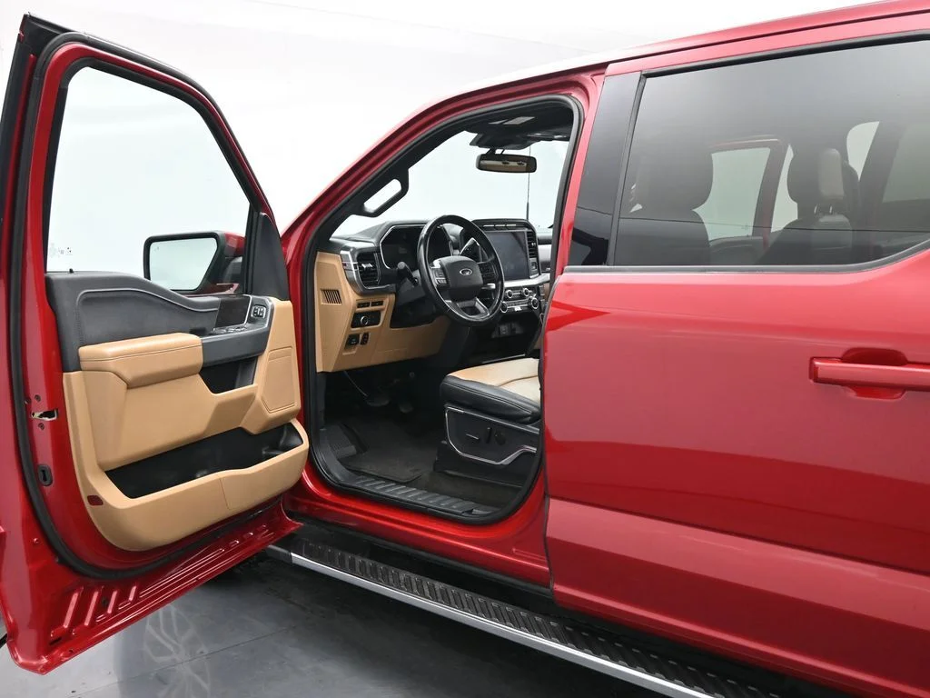 Certified Used 2022 Red Ford Lariat image 9