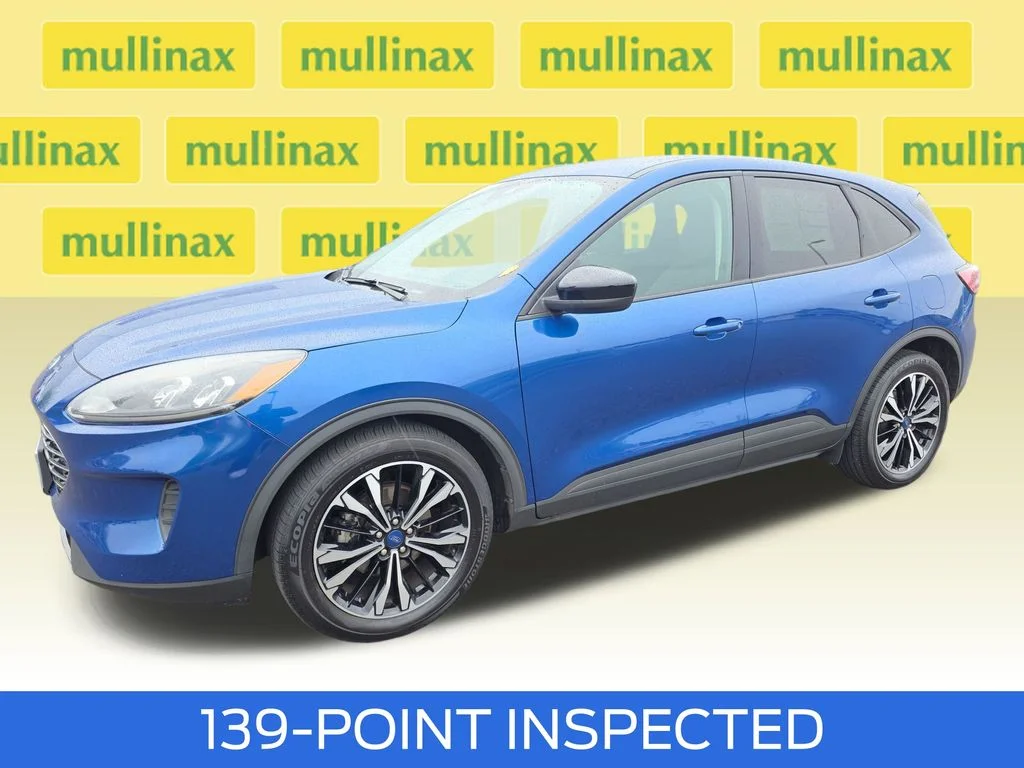 Certified Used 2022 Blue Ford SE image 15