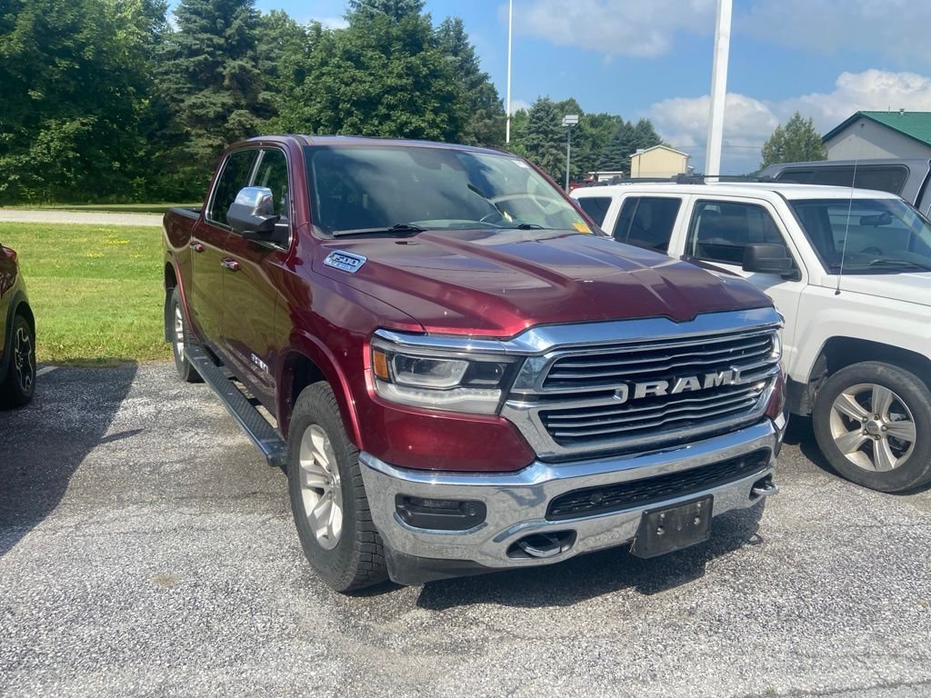 Used 2022 Delmonico Red Pearlcoat Ram Laramie image 1