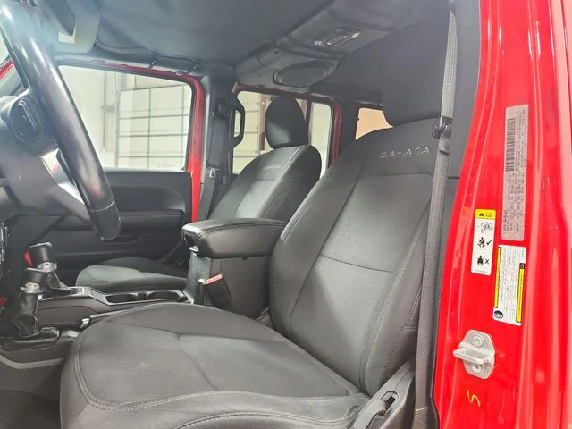 Used 2020 Red Jeep Unlimited Sahara image 11