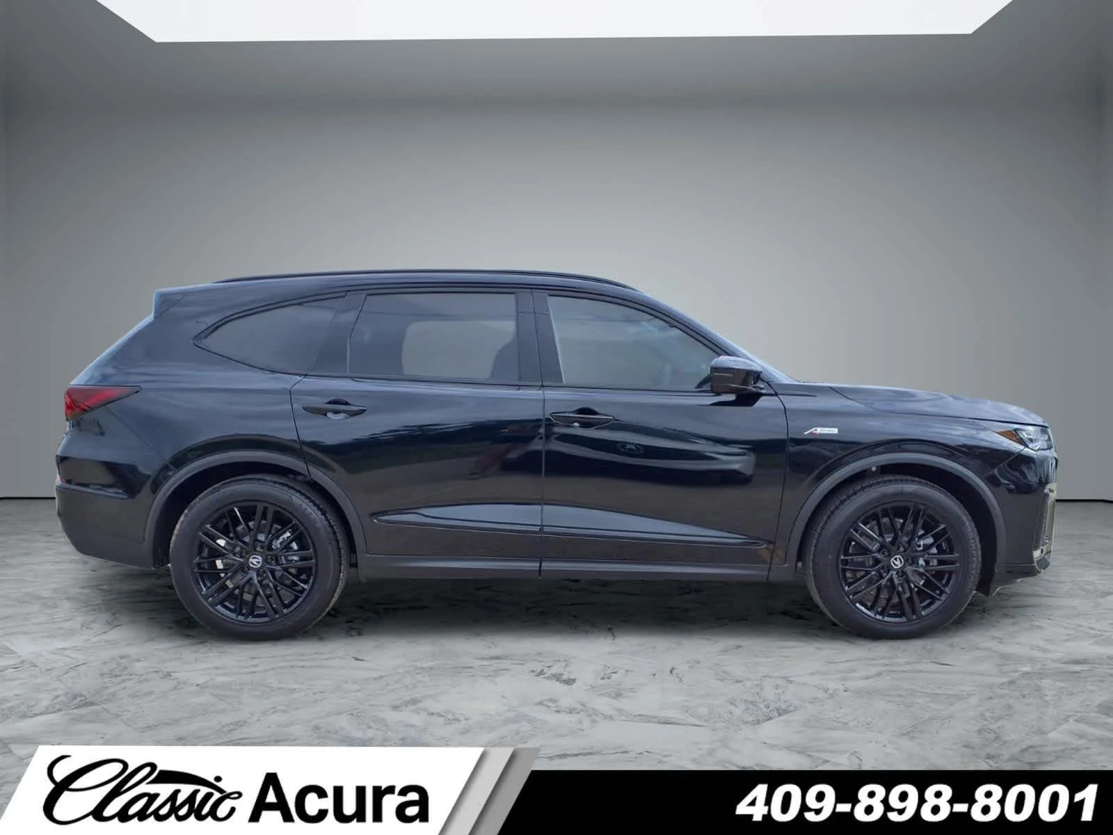 New 2026 Majestic Black Pearl Acura w/A-Spec Advance Package image 8