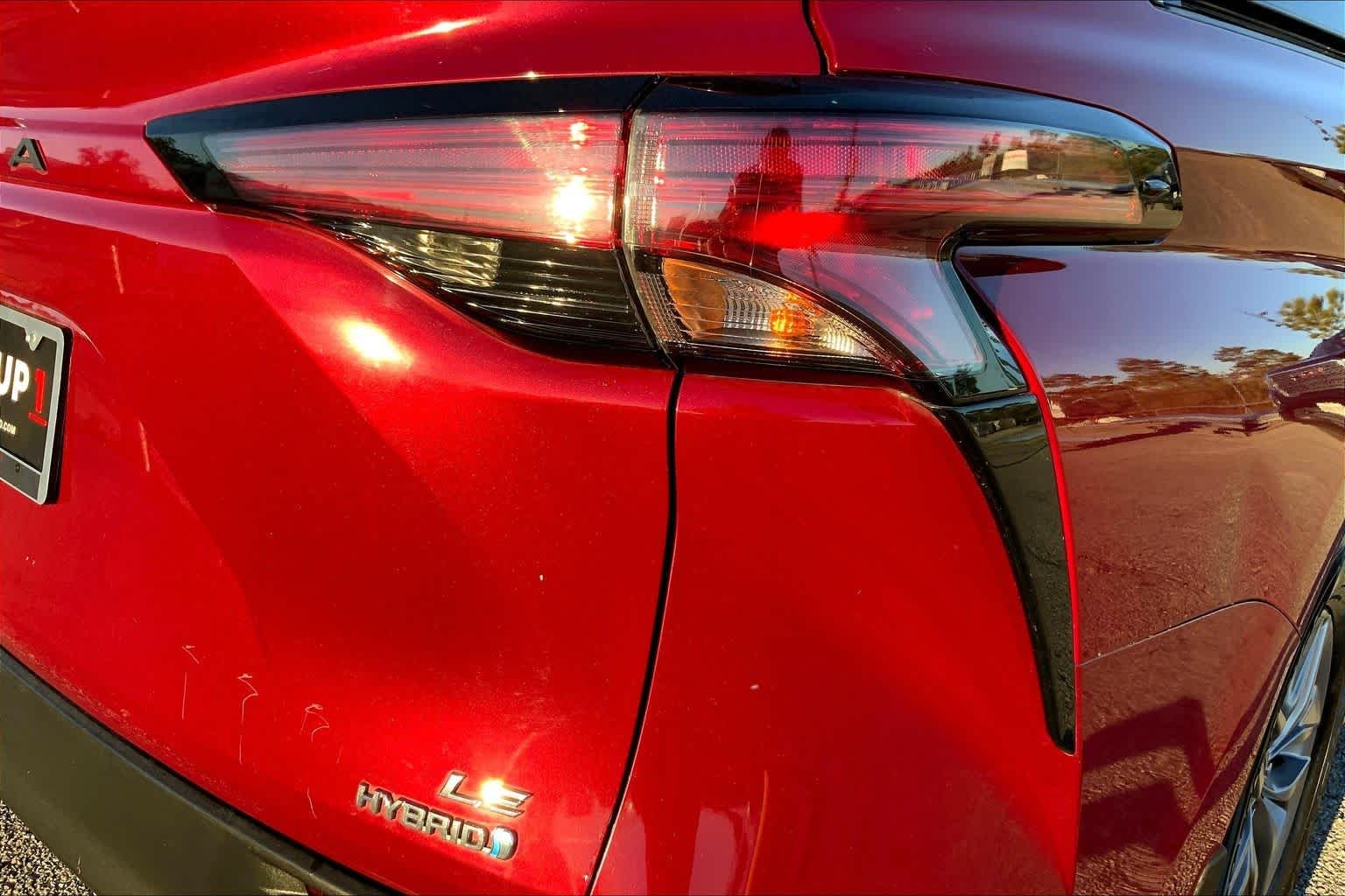 Used 2021 Ruby Flare Pearl Toyota LE image 30