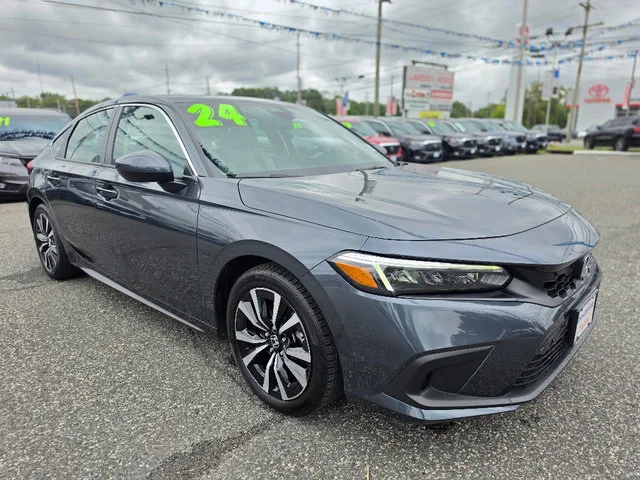 Certified Used 2024 Meteorite Gray Metallic Honda 1.5T EX-L image 8