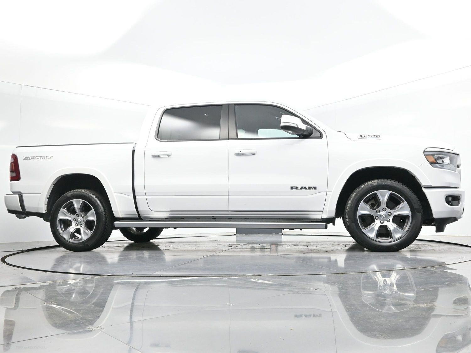 Used 2022 Bright White Clearcoat Ram Laramie image 47