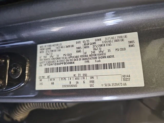 Used 2023 Gray Ford Tremor image 35