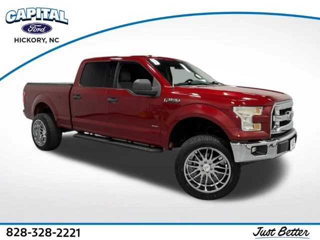 Used 2017 Red Ford XLT image 1
