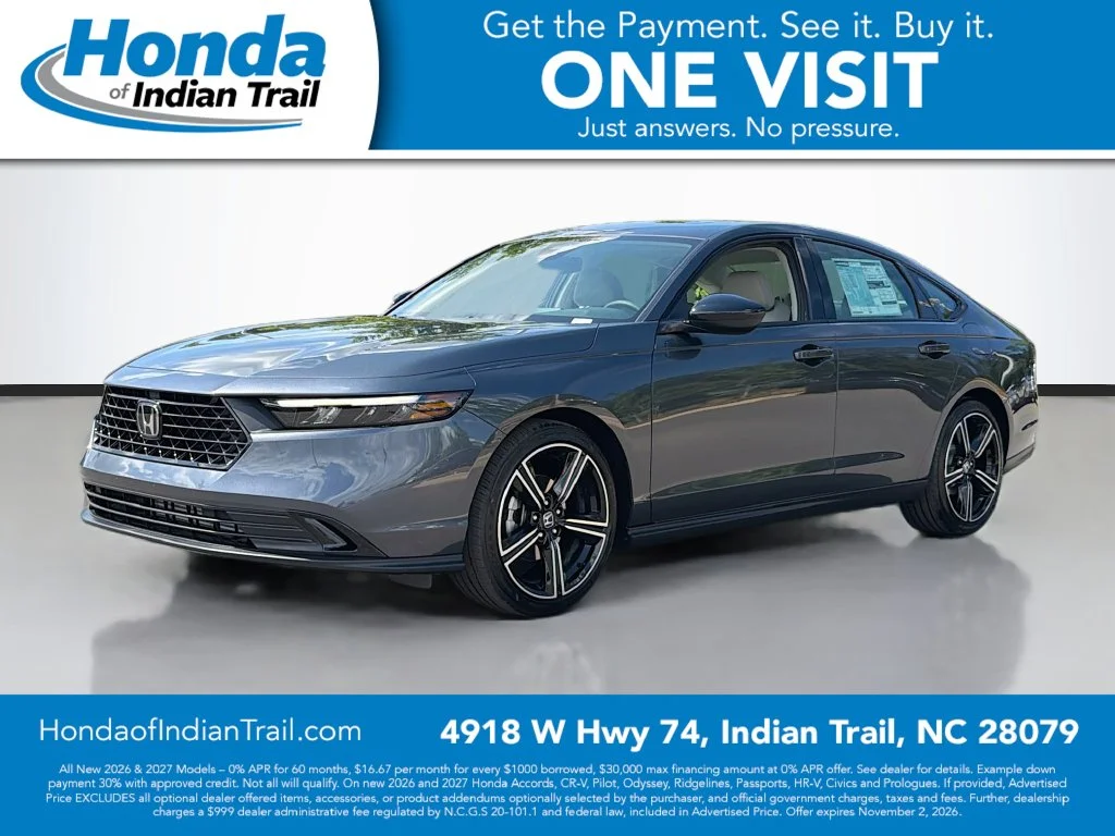 New 2026 Meteorite Gray Metallic Honda SE image 2