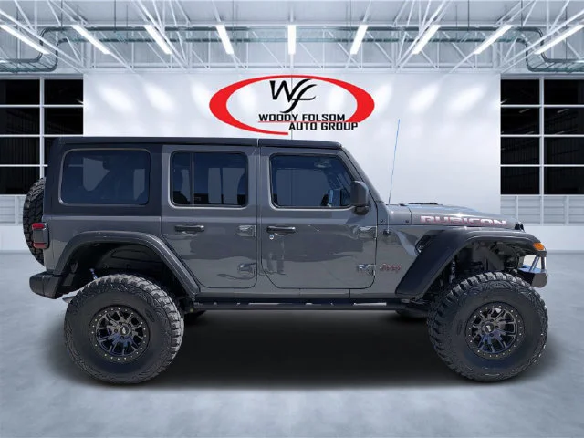 Used 2022 Gray Jeep Unlimited Rubicon image 2