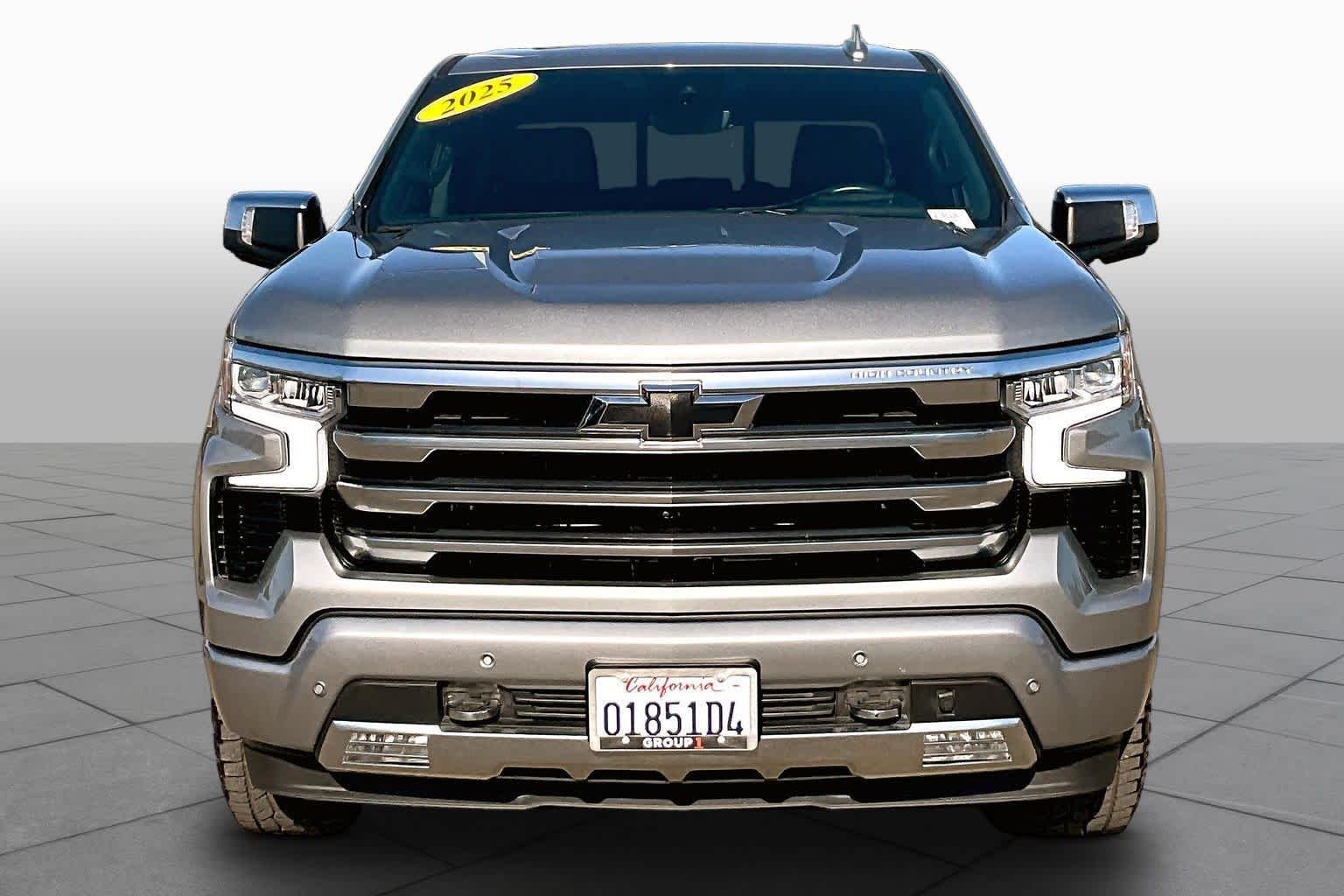 Used 2025 Sterling Gray Metallic Chevrolet High Country image 3