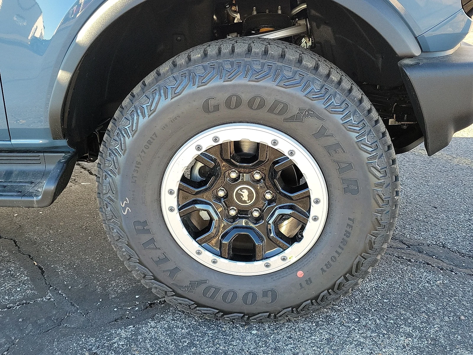 New 2025 Azure Gray Metallic Tri-Coat Ford Outer Banks&reg; image 7