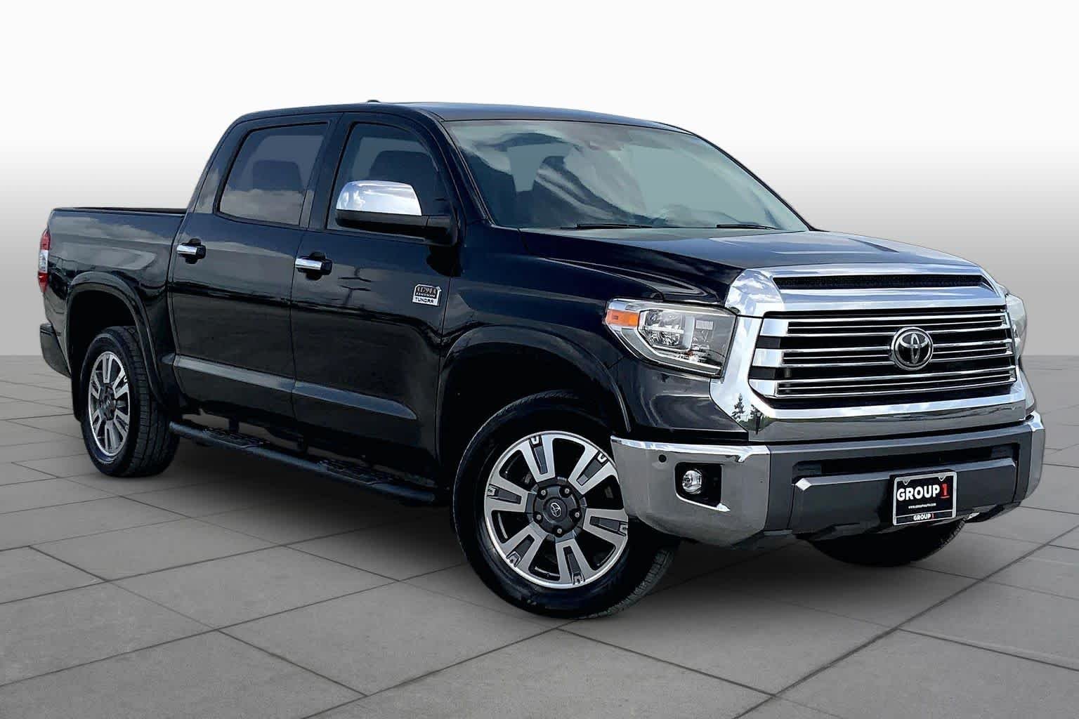 Used 2020 Midnight Black Metallic Toyota 1794 Edition image 3