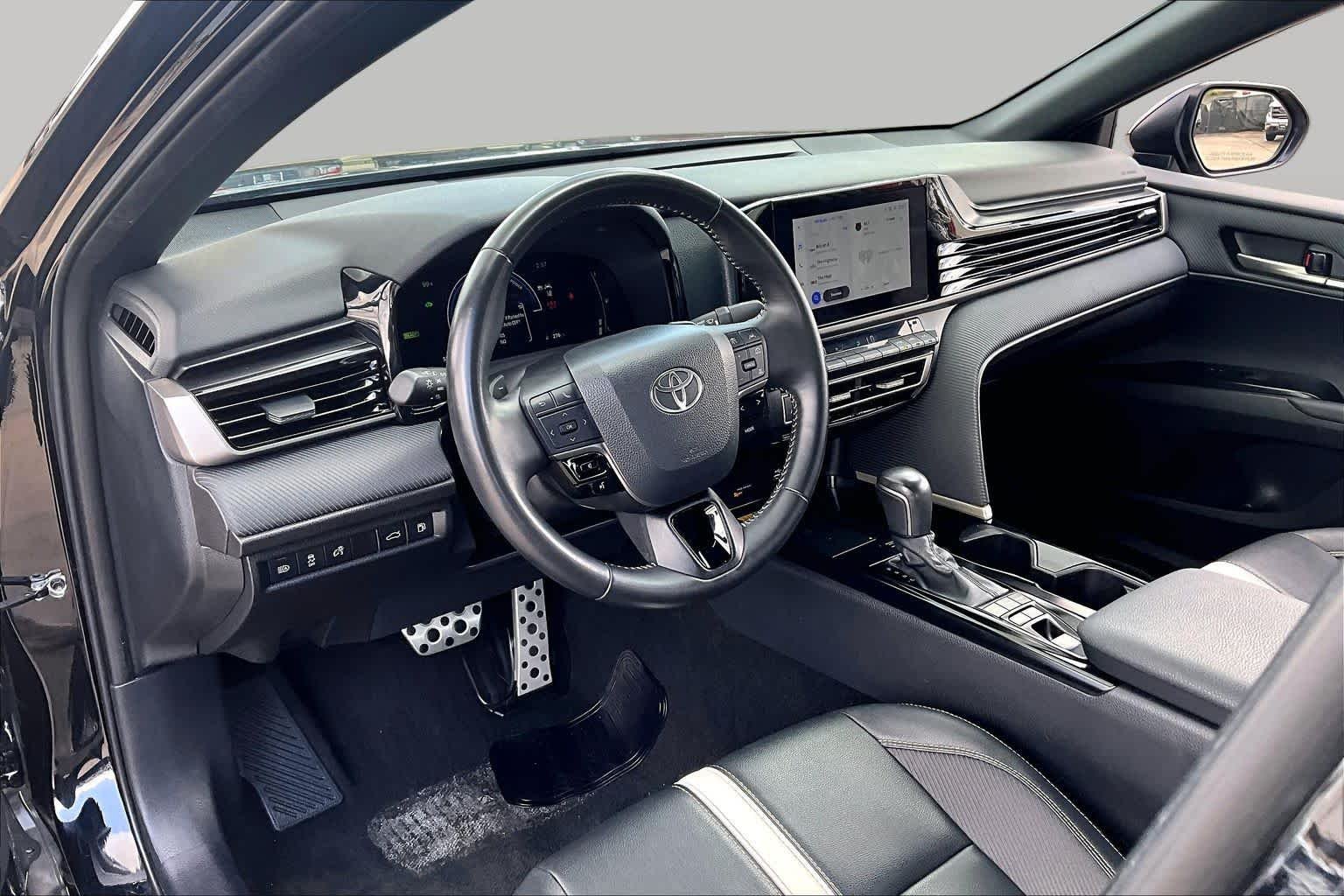 Used 2025 Midnight Black Metallic Toyota SE image 18