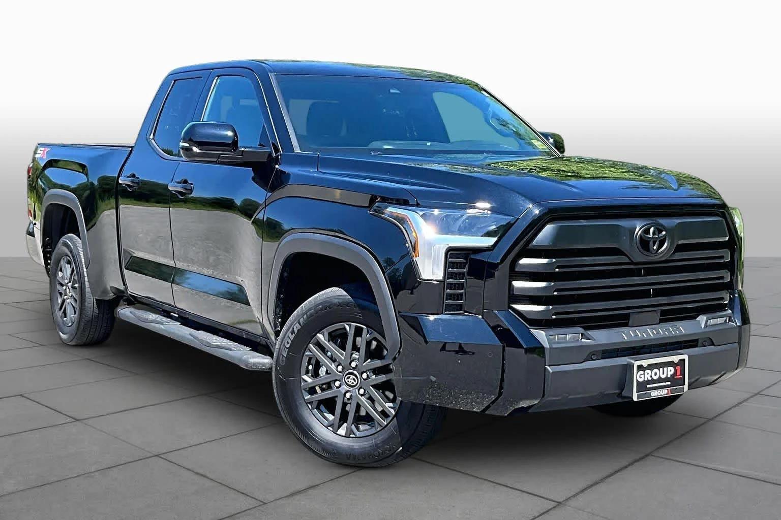 Used 2025 Midnight Black Metallic Toyota SR5 image 3