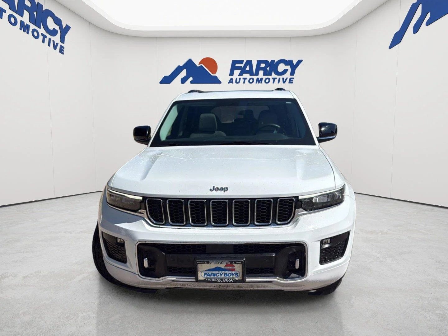 Used 2023 Bright White Clearcoat Jeep Overland image 2