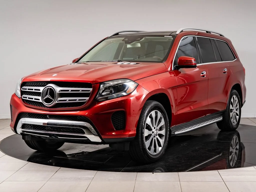 Used 2017 Red Mercedes-Benz GLS 450 image 1