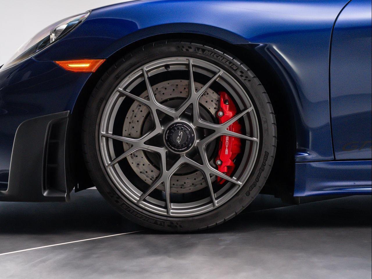 Used 2024 Gentian Blue Metallic Porsche GT4 RS image 14