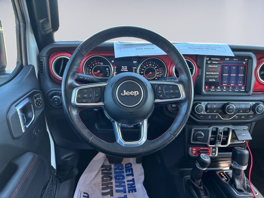 Used 2021 White Jeep Rubicon image 15