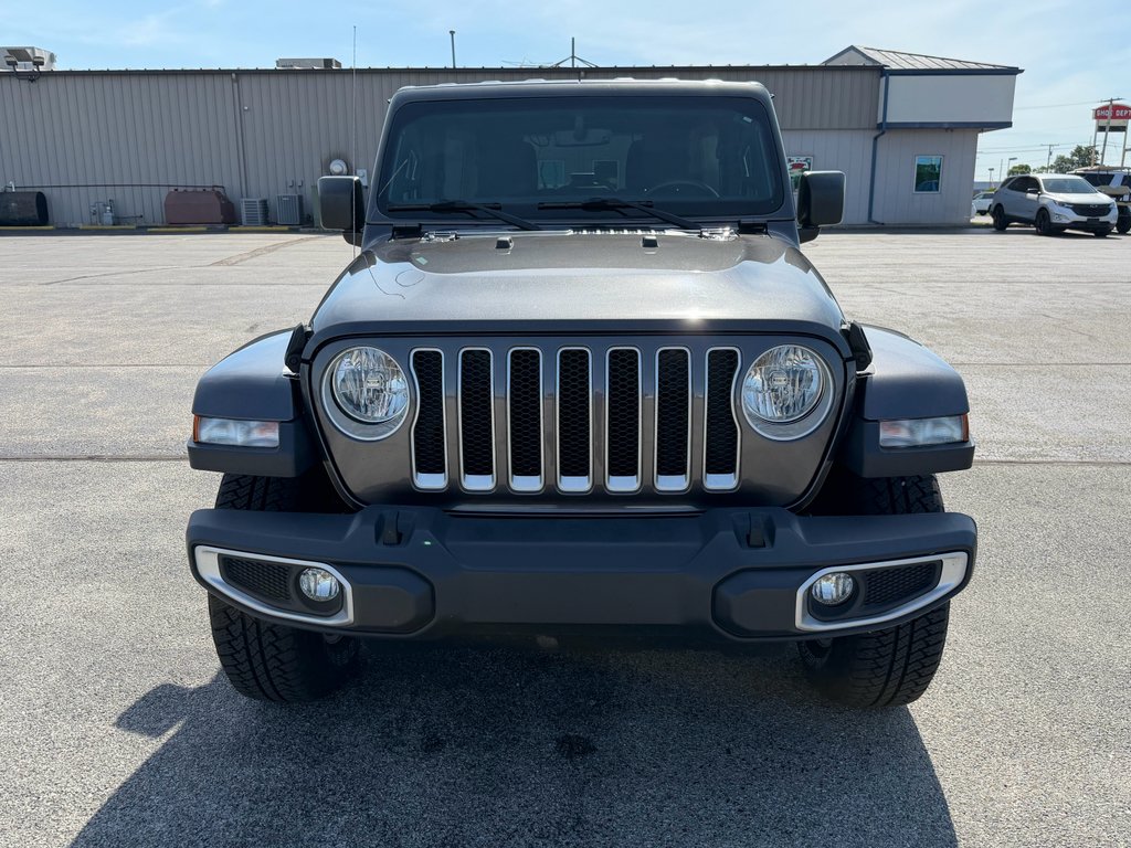 Used 2019 Granite Crystal Metallic Clearcoat Jeep Sahara image 2