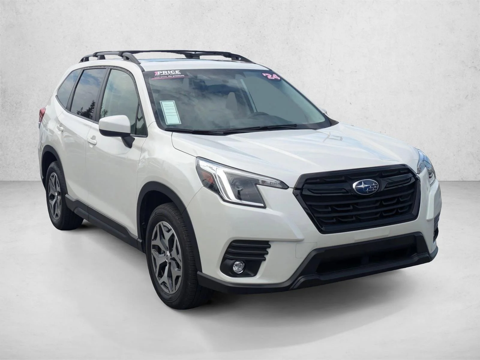 Used 2024 Crystal White Pearl Subaru Premium image 3