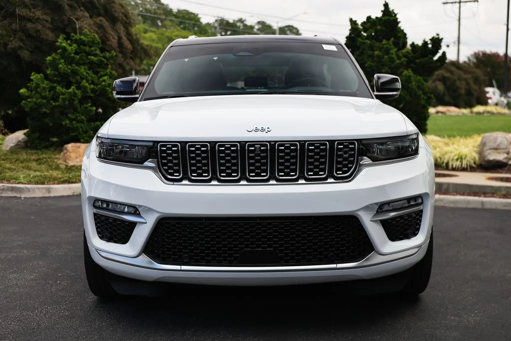 Used 2022 Bright White Clearcoat Jeep Summit Reserve 4xe image 14