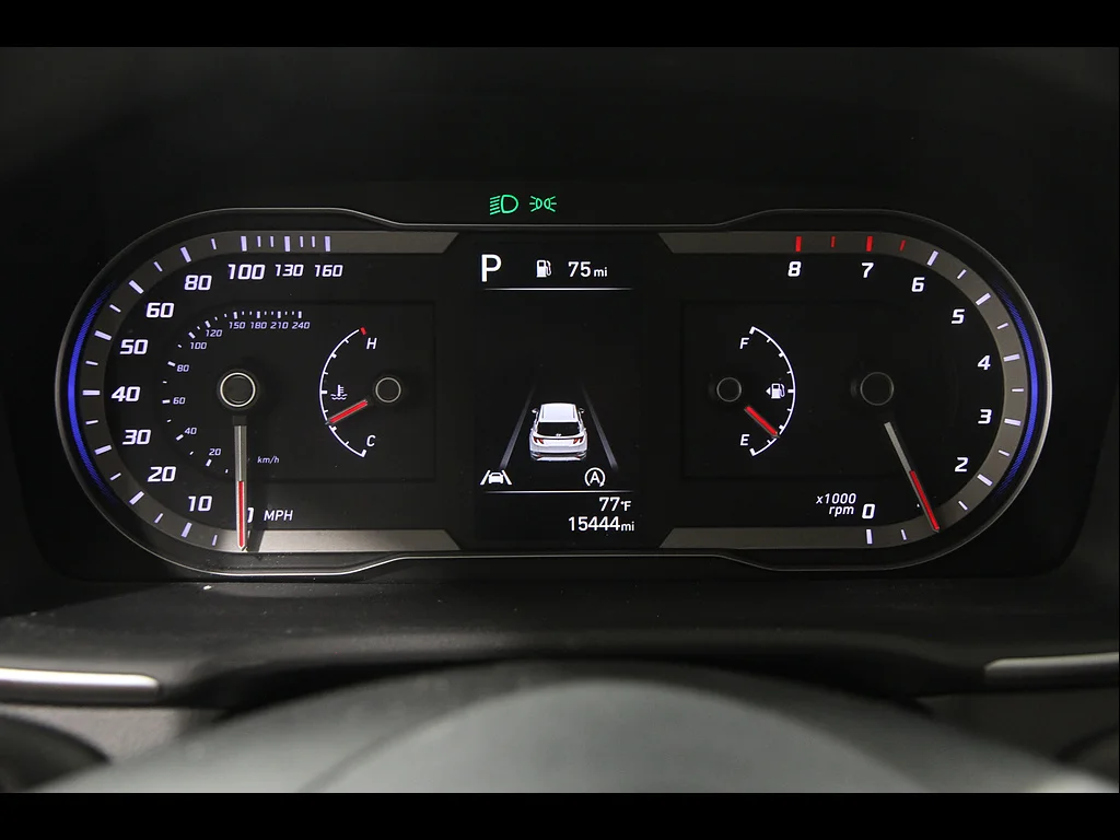 Certified Used 2024 Serenity White Pearl Hyundai SEL image 8