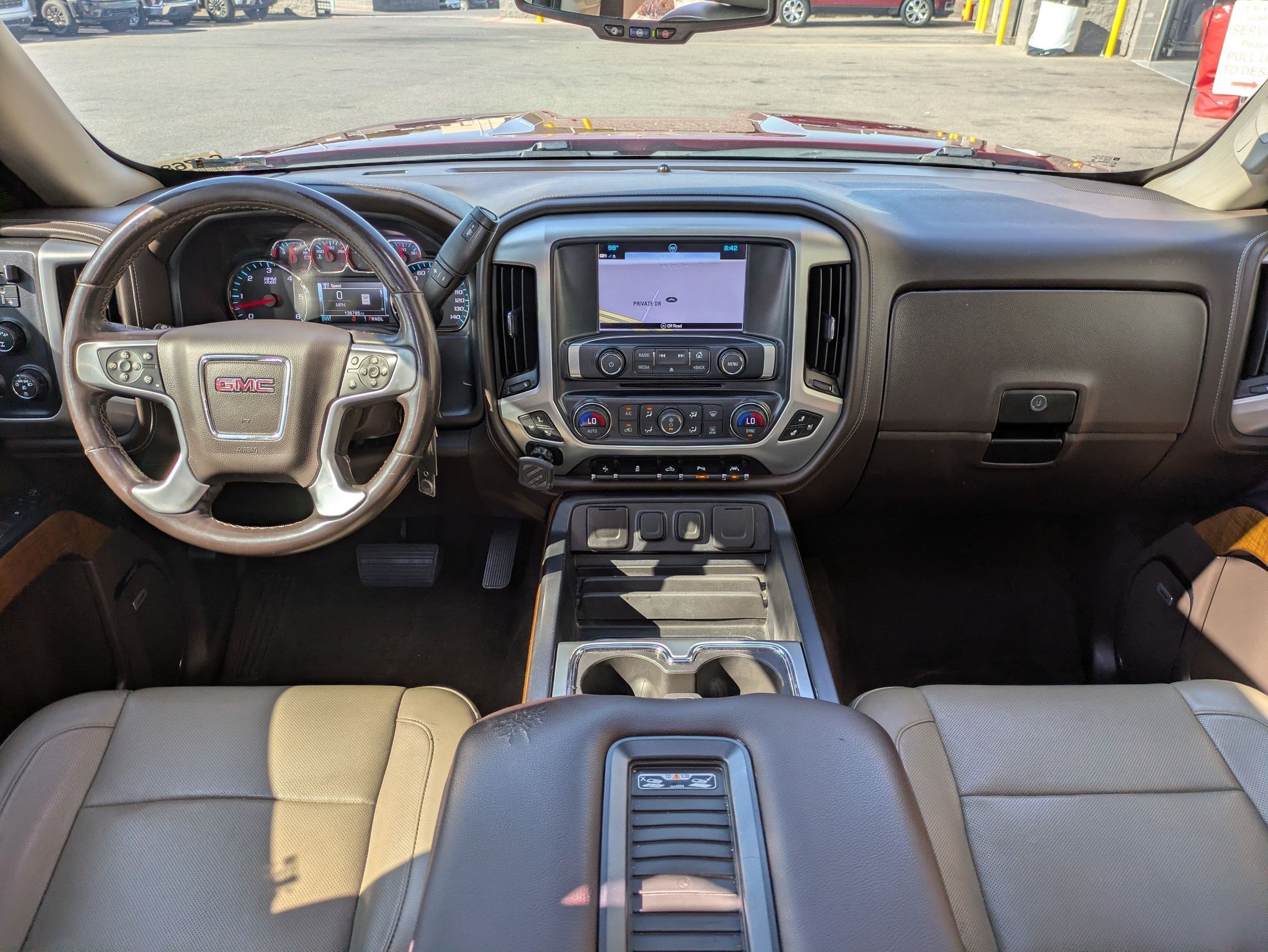 Used 2018 Red Quartz Tintcoat GMC SLT image 27