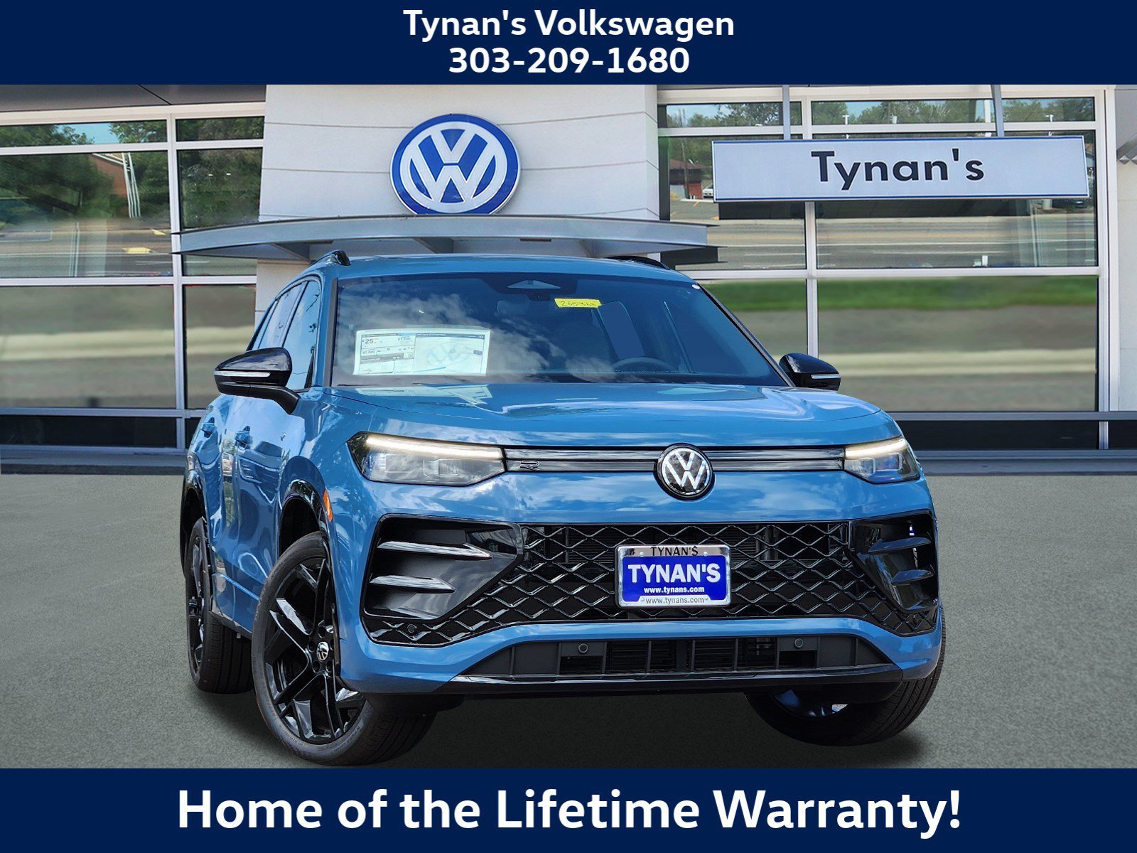 New 2026 Blue Volkswagen 2.0T SE R-Line Black image 1