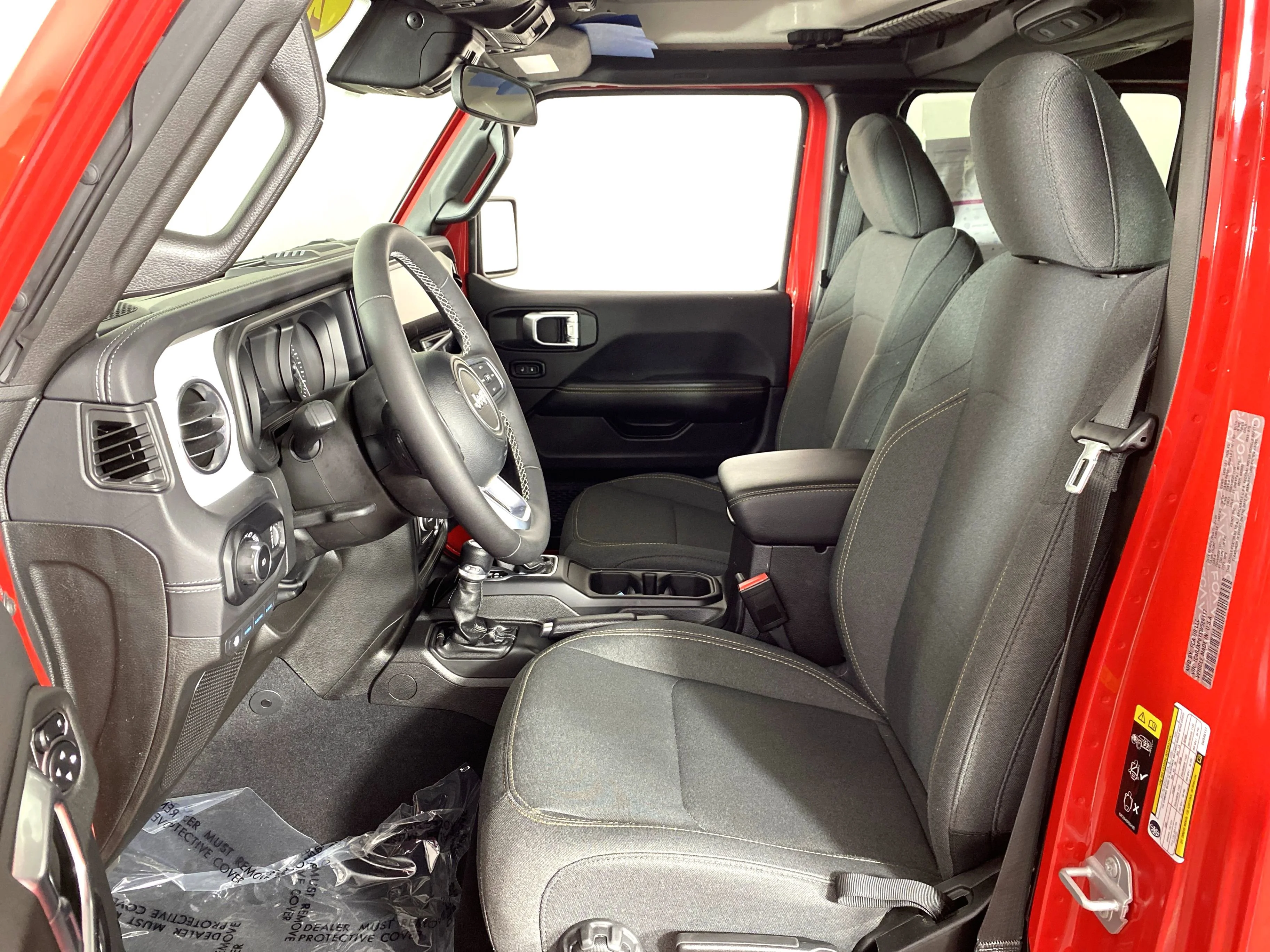 Used 2025 Firecracker Red Clearcoat Jeep Sahara image 16