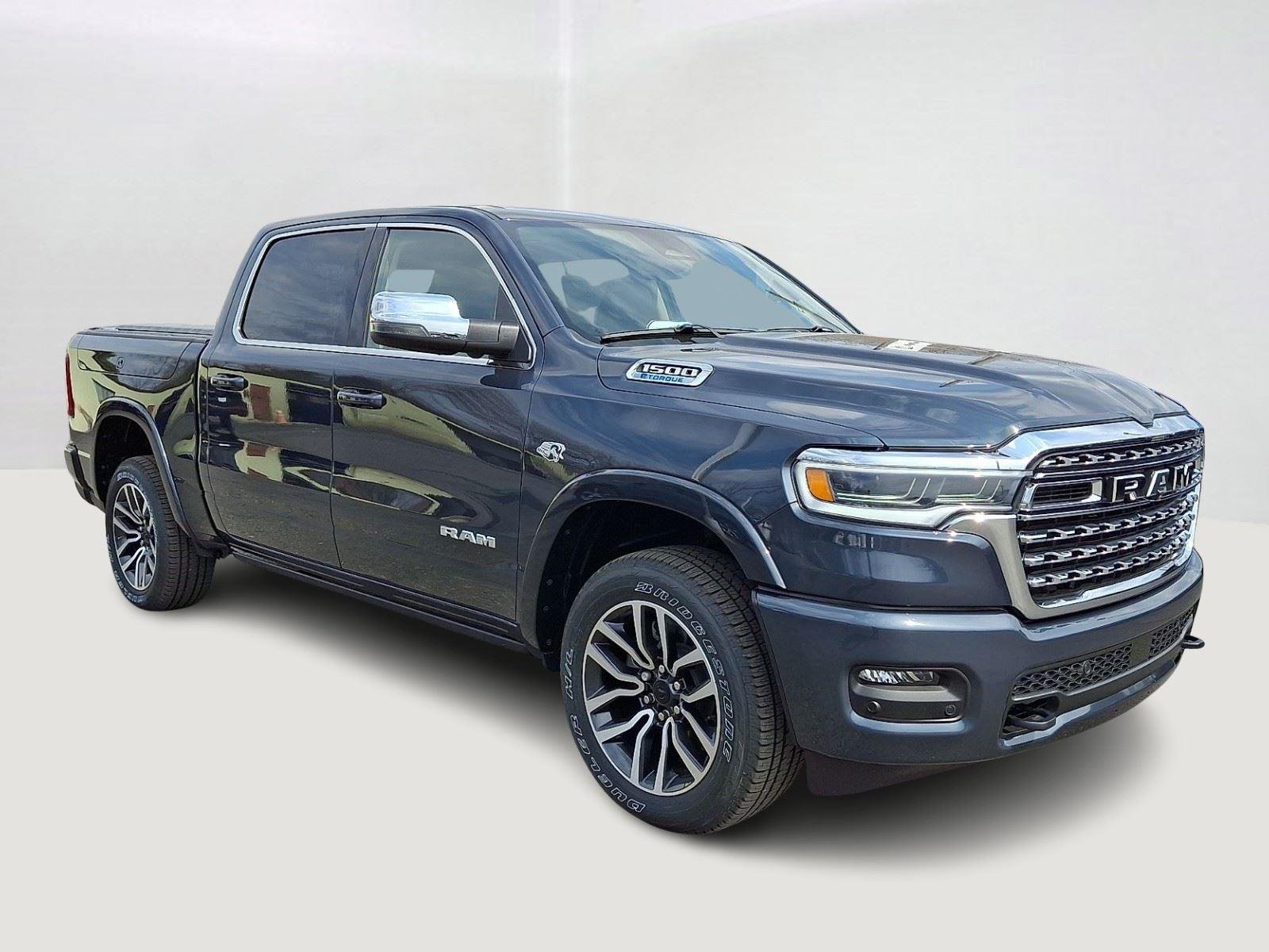 New 2026 Forged Blue Metallic Exterior Paint RAM Longhorn image 2