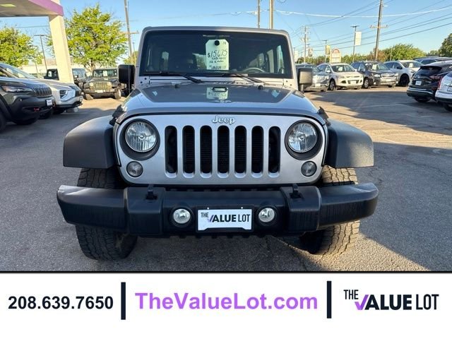 Used 2014 Gray Jeep Unlimited Sport image 9