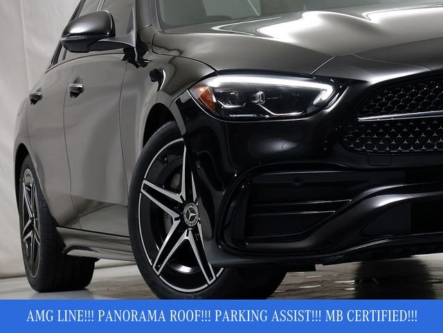 Certified Used 2023 Black Mercedes-Benz C 300 image 4