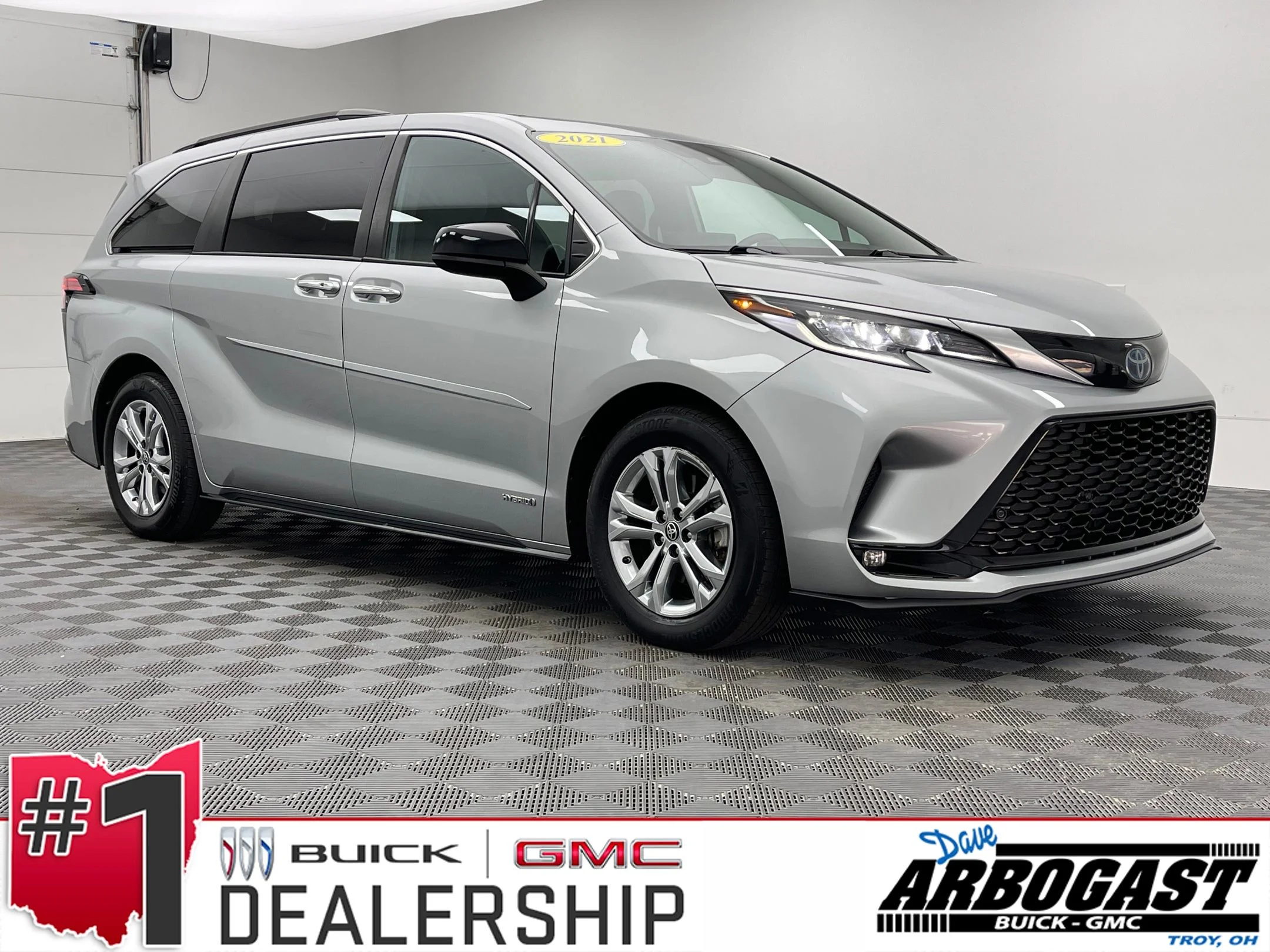 Used 2021 Celestial Silver Metallic Toyota XSE image 1