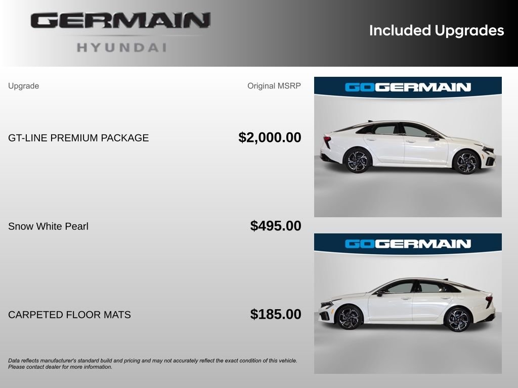 Used 2025 White Kia GT-Line image 35