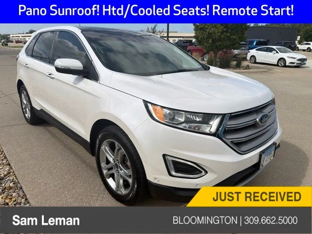 Used 2017 White Ford Titanium image 1
