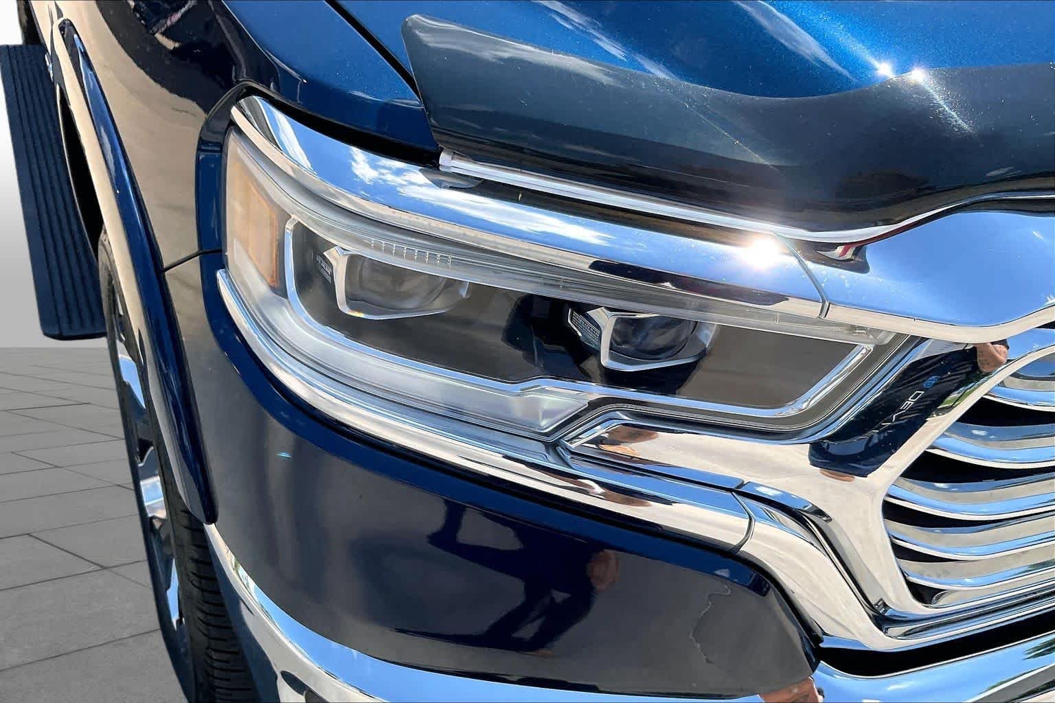 Used 2023 Patriot Blue Pearlcoat Ram Longhorn image 27