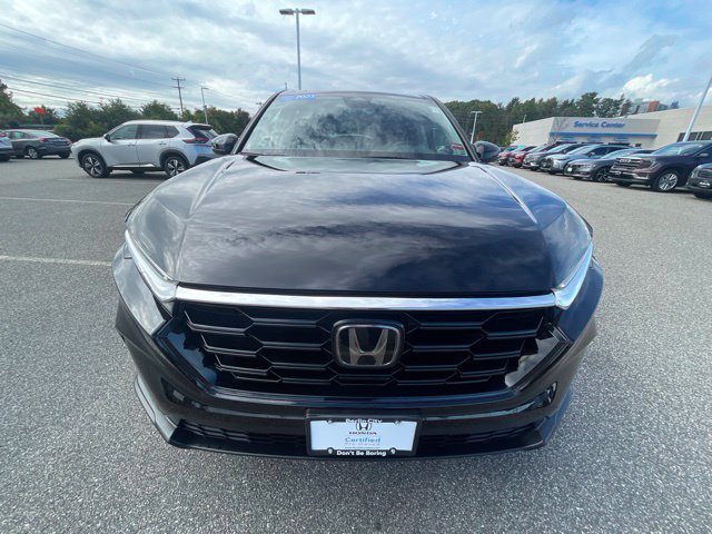 Certified Used 2023 Crystal Black Pearl Honda EX image 2