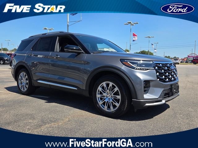 New 2026 Carbonized Gray Metallic Ford Platinum image 1