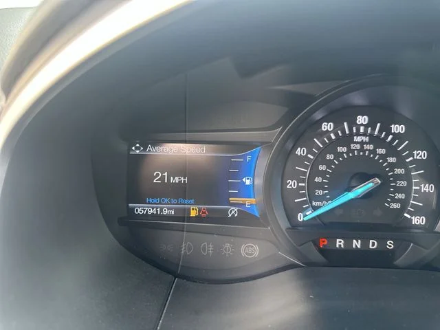 Used 2019 White Platinum Clearcoat Metallic Ford SEL image 12