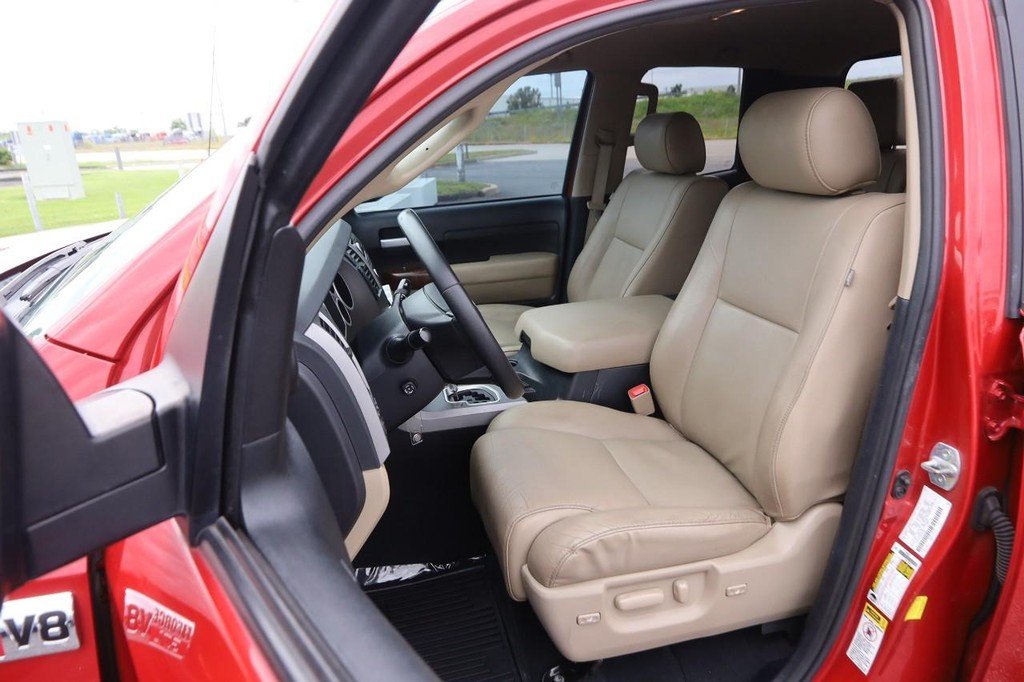 Used 2012 Barcelona Red Metallic Toyota Double Cab 5.7L V8 6-Spd AT LTD (Natl) image 7