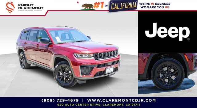 New 2026 Jeep Grand Cherokee L Altitude 4D Sport Utility in